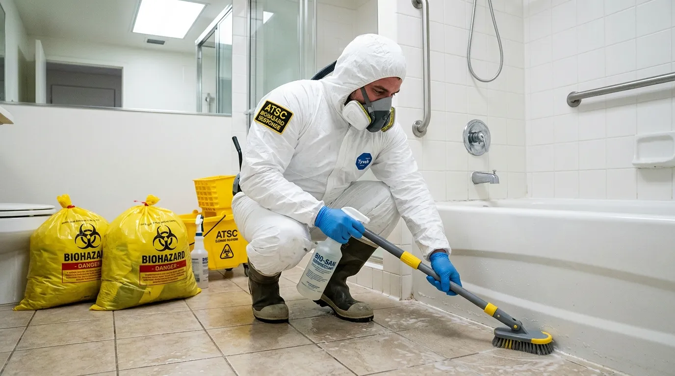 Decontamination equipment deployed for Blood Cleanup in Gates-North Gates